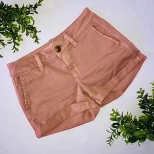 AMERICAN EAGLE BLUSH SHORTS